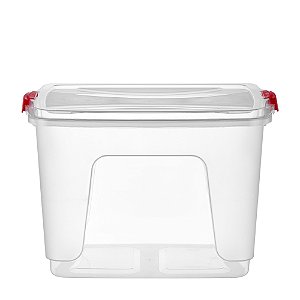 CAIXA ORGANIZATTA 80L TRANSPARENTE - RISCHIOTO