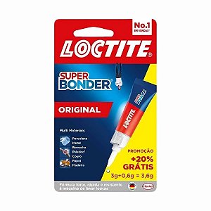 SUPER BONDER ORIGINAL 3,6G - LOCTITE