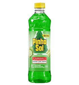 DESINFETANTE PINHO SOL LIMÃO - 500ML