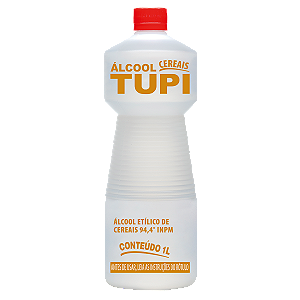 ÁLCOOL LÍQUIDO TUPI CEREAIS 94,4º INPM - 1L