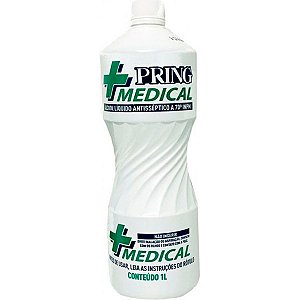 ÁLCOOL LÍQUIDO PRING 70º INPM - 1L