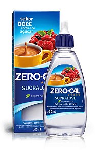 ADOÇANTE LÍQUIDO ZERO-CAL SUCRALOSE - 100ML - Papelaria Zap Ltda » Muito  mais que uma papelaria