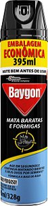 INSETICIDA BAYGON MATA BARATAS E FORMIGAS AEROSSOL - 395ML