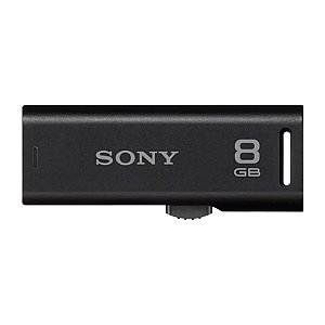 PEN DRIVE FLASH USB USM8GR/BM PRETO - SONY