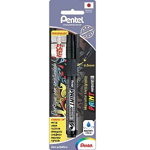 MARCADOR PAINT MARKER MMP20 PRETO - PENTEL