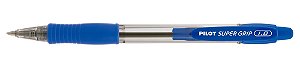CANETA ESFEROGRÁFICA SUPER GRIP 1.0MM AZUL - PILOT