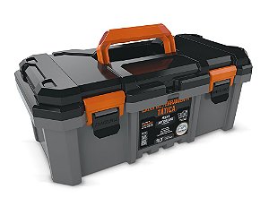 CAIXA DE FERRAMENTAS TÁTICA 18.3" CINZA - METASUL