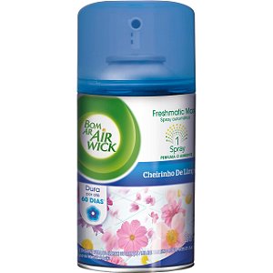 BOM AR AIR WICK FRESHMATIC REFIL CHEIRINHO DE LIMPEZA - 250ML