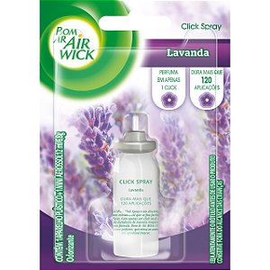 BOM AR AIR WICK CLICK SPRAY LAVANDA REFIL - 12ML