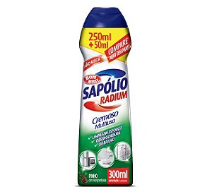 SAPÓLIO RADIUM CREMOSO PINHO - 300ML