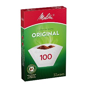 FILTRO DE PAPEL ORIGINAL 100 C/30 UNIDADES - MELITTA