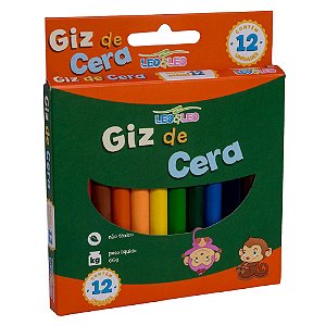 GIZ DE CERA 12 CORES - LEO&LEO