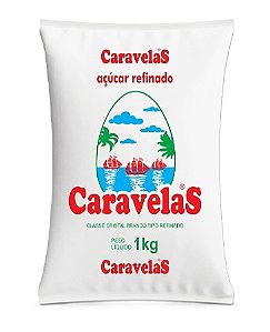 AÇÚCAR CARAVELAS REFINADO - 1KG