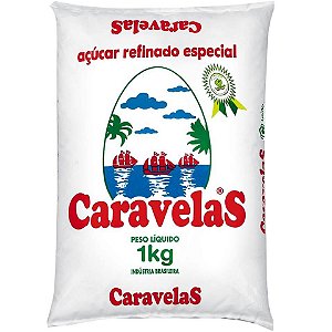 AÇÚCAR CARAVELAS REFINADO - 1KG