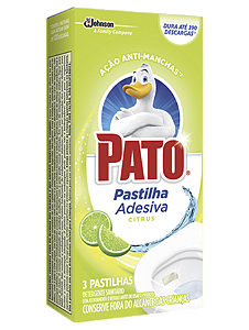 PATO PASTILHA ADESIVA CITRUS C/3 UNIDADES - SC JOHNSON