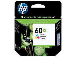 CARTUCHO HP 60XL CC644WB COLORIDO - 15,5ML