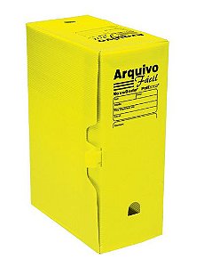 ARQUIVO FÁCIL NOVAONDA AMARELO - POLIBRAS