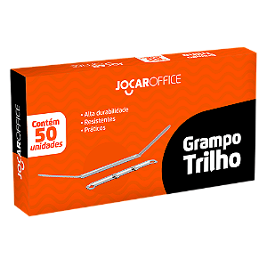 GRAMPO TRILHO METAL C/50 UNIDADES - JOCAR OFFICE