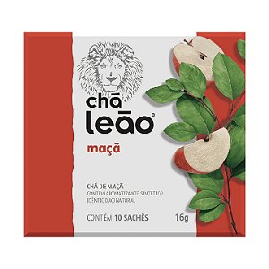 CHÁ MAÇÃ C/10 SACHÊS - LEÃO