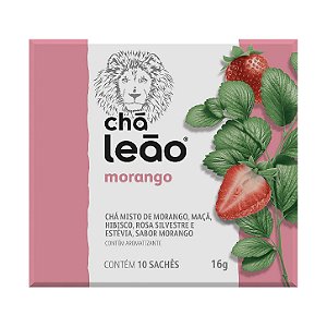 CHÁ MORANGO C/10 SACHÊS - LEÃO