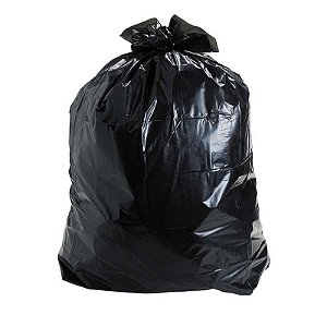 SACO PARA LIXO 40 LITROS LEVE PRETO C/100 UNIDADES - XTRANSFORMAÇÕES