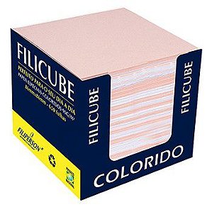 PAPEL FILICUBE 86MMX86MM COLORIDO C/650 FLS - FILIPERSON