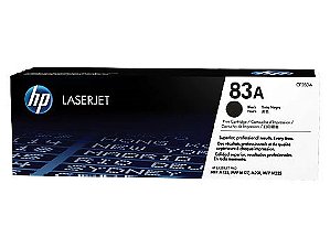 TONER HP 83A PRETO - CF283AB