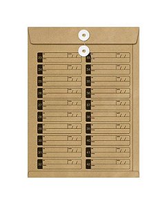 ENVELOPE VAI-VEM KRAFT NATURAL - SCRITY