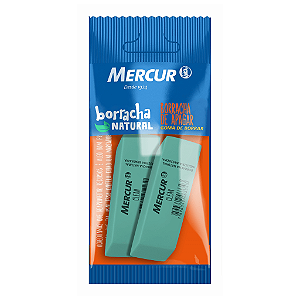 BORRACHA CLEAN VERDE C/2 UNIDADES - MERCUR