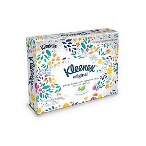 LENÇO DUPLO DESCARTÁVEL C/50 UNIDADES - KLEENEX