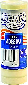 FITA ADESIVA 12MMX30M C/12 UNIDADES - BRW