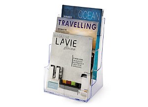 ORGANIZADOR TRIPLO VERTICAL CRISTAL - MAXCRIL