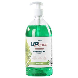 SABONETE LÍQUIDO GLICERINADO PUMP 1L ERVA-DOCE UP HAND ESSENTIAL - UPPRO