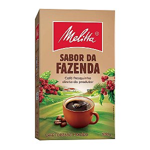 CAFÉ SABOR DA FAZENDA MELITTA VÁCUO - 500G