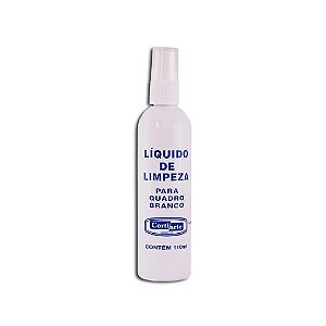 LÍQUIDO PARA LIMPEZA DE QUADRO BRANCO 110ML - CORTIARTE