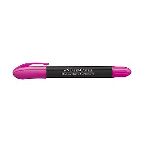 MARCA TEXTO SUPERSOFT GEL ROSA - FABER-CASTELL