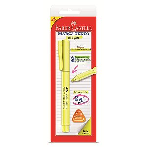 MARCA TEXTO GRIFPEN AMARELO - FABER-CASTELL