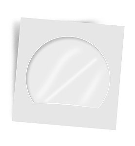 ENVELOPE PARA CD E DVD 126MMX126MM BRANCO C/100 - CELUCAT