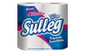 PAPEL HIGIÊNICO FOLHA SIMPLES C/4 UNIDADES - SULLEG