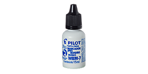 TINTA MARCADOR QUADRO BRANCO WBM-7 PRETA 15ML - PILOT