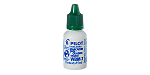 TINTA MARCADOR QUADRO BRANCO WBM-7 VERDE 15ML - PILOT