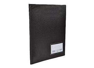 PASTA CATALOGO PVC C/VISOR COM 100 PLÁSTICOS FINOS - ACP