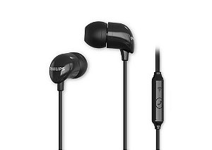 FONE DE OUVIDO COM MICROFONE TAE1126BK/94 PRETO - PHILIPS