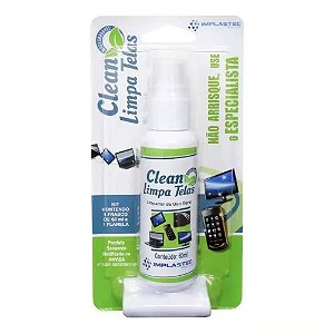 LIMPA TELAS CLEAN 60ML - IMPLASTEC