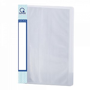 PASTA CATÁLOGO OFÍCIO C/50 ENVELOPES CRISTAL - PLASCONY