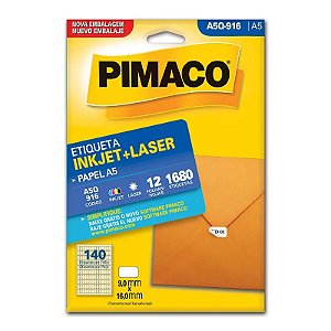 ETIQUETA A5Q-916 12 FOLHAS - PIMACO