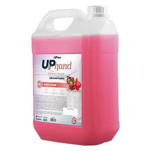 SABONETE LÍQUIDO PEROLIZADO UP HAND ROMÃ E MAÇÃ - 5L
