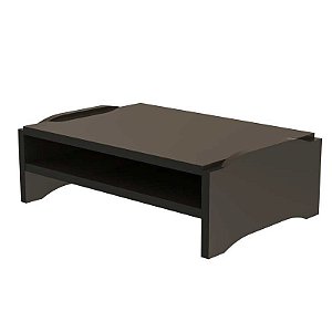 Suporte para monitor com organizador aramado, Preto, EI044, Keep - CX 1 UN