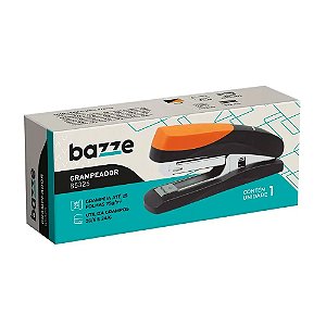 GRAMPEADOR B5325 PLÁSTICO PRETO 25 FOLHAS - BAZZE