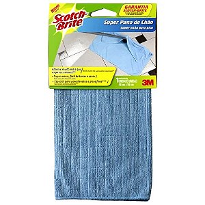SUPER PANO DE CHÃO SCOTCH-BRITE AZUL - 3M